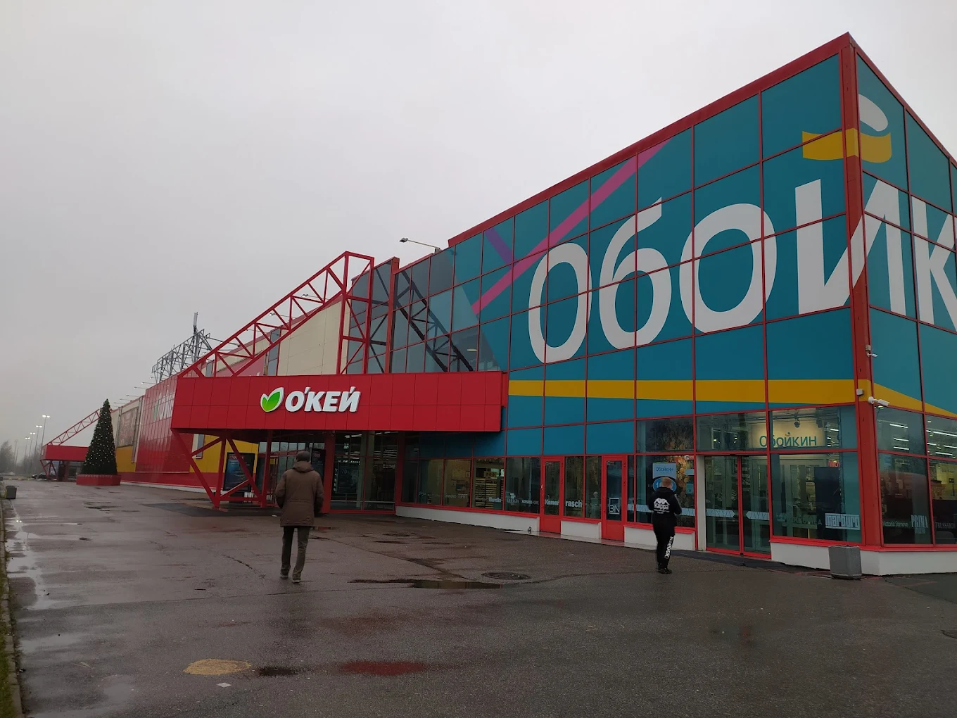 Сеть гипермаркетов ОКЕЙ — металлоконструкции и монтаж фото 6